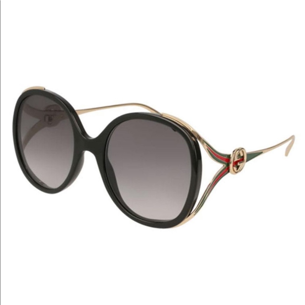 Gucci Oval GG Sunglasses